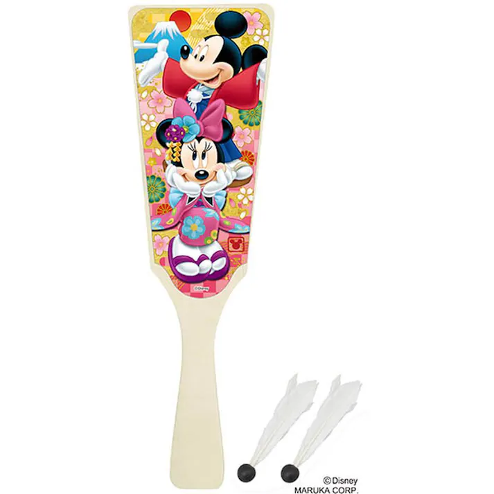 ミッキー&ミニー 羽子板