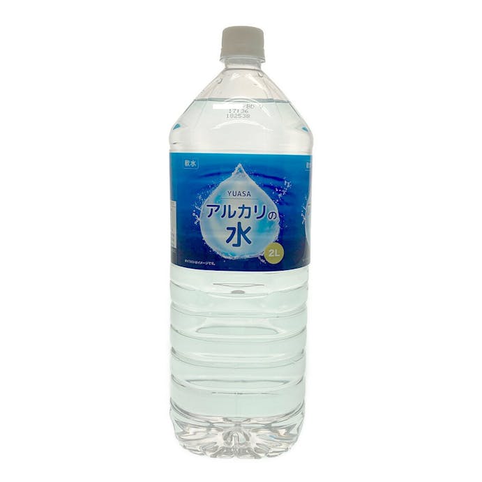 【ケース販売】ライフドリンクカンパニー YUASA アルカリの水 2L×6本
