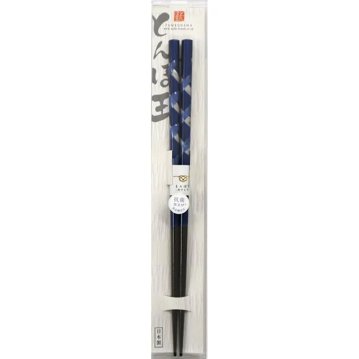 食洗箸 とんぼ玉 茜空 23cm