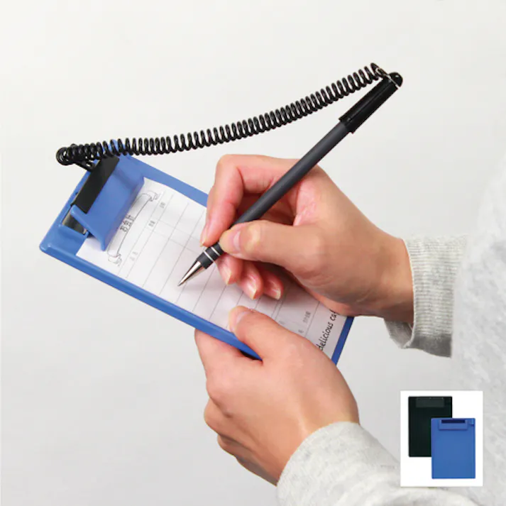 【CAINZ-DASH】オープン工業 クリップボード A6E 黒 CB-500-BK【別送品】