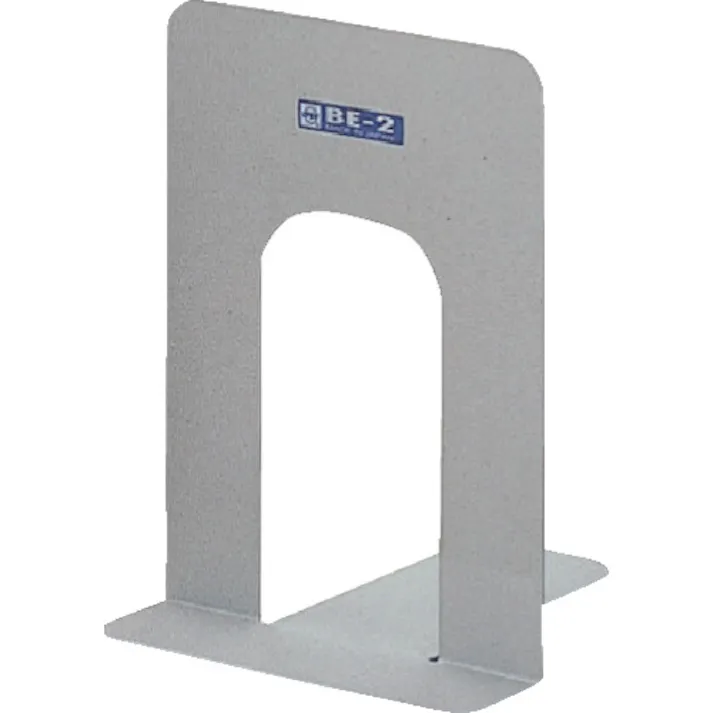 【CAINZ-DASH】オープン工業 ブックエンド (大) 2枚1組 灰 BE-2-GY【別送品】