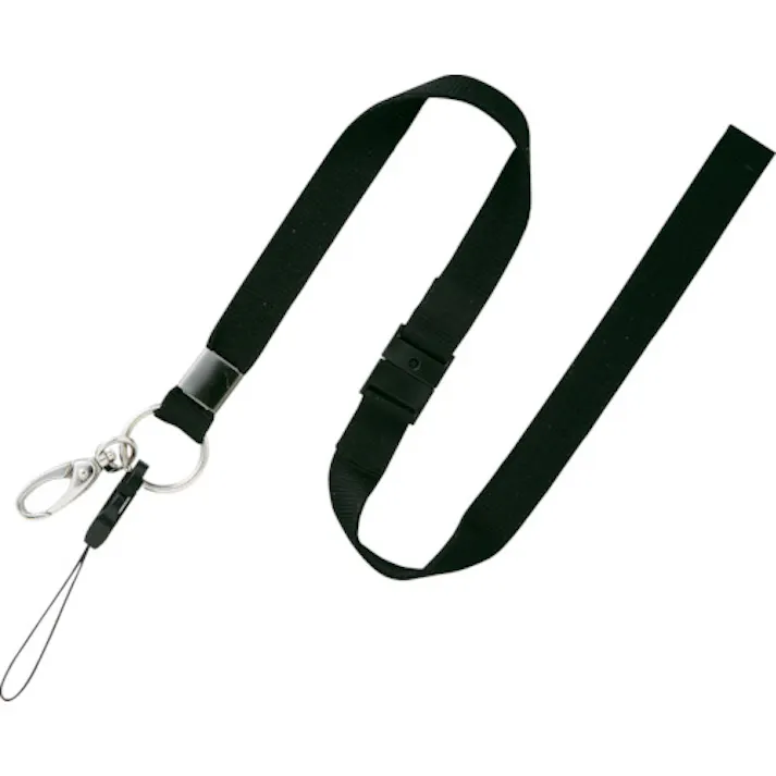 【CAINZ-DASH】オープン工業 ストラップ 1本 黒 NB-205-BK【別送品】