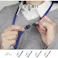 【CAINZ-DASH】オープン工業 ループクリップ 金属フック式 1本 黒 NB-58P-BK【別送品】