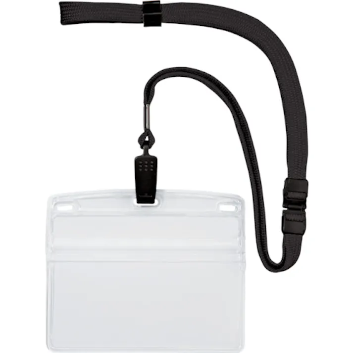 【CAINZ-DASH】オープン工業 吊下げ名札 特大サイズ 10枚 黒 NL-21-BK【別送品】