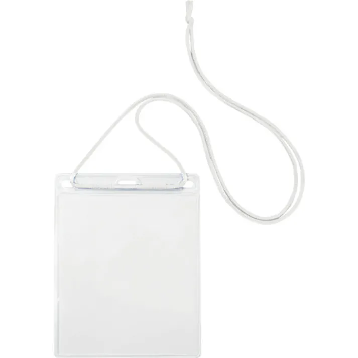 【CAINZ-DASH】オープン工業 簡易吊り下げ名札 イベントサイズ 10枚 白 NL-12-WH【別送品】