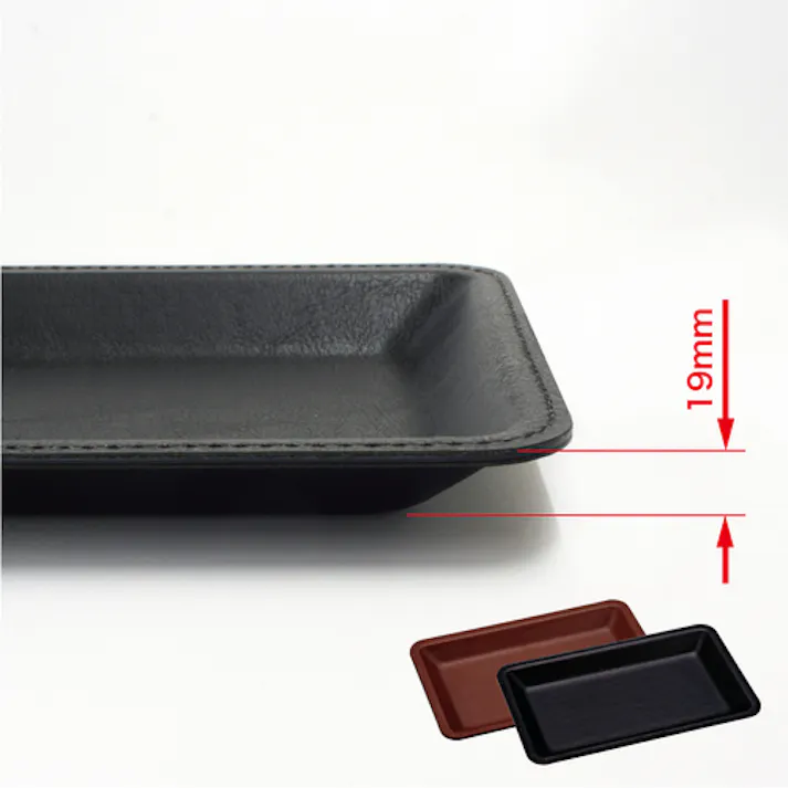 【CAINZ-DASH】オープン工業 レザー調カルトン 茶 KN-52 KN-52【別送品】