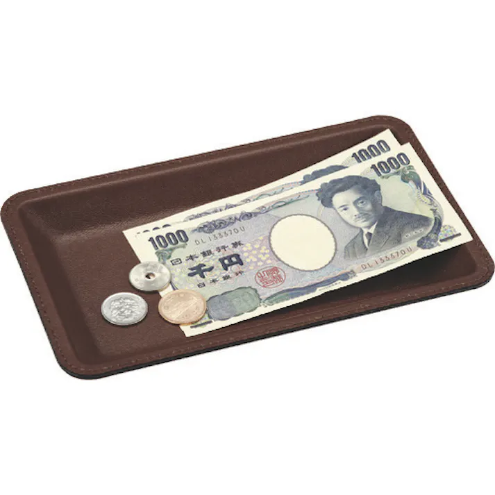 【CAINZ-DASH】オープン工業 レザー調カルトン 茶 KN-52 KN-52【別送品】