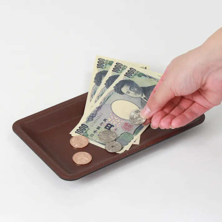 【CAINZ-DASH】オープン工業 レザー調カルトン 茶 KN-52 KN-52【別送品】