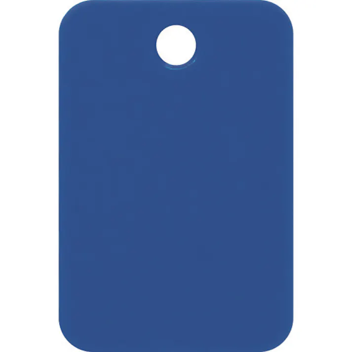 【CAINZ-DASH】オープン工業 番号札 四角 大 青 (25枚入) BF-42-BU【別送品】