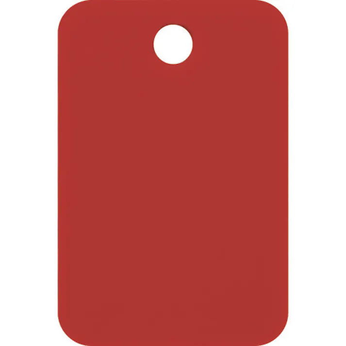 【CAINZ-DASH】オープン工業 番号札 四角 大 赤 (25枚入) BF-42-RD【別送品】