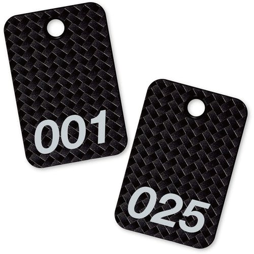 CAINZ-DASH】オープン工業 荷札 番号札 四角 大 番号入り1