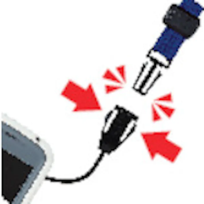 【CAINZ-DASH】オープン工業 ストラップ 1本 黒 NX-206P-BK【別送品】