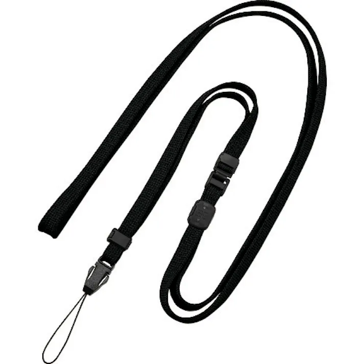 【CAINZ-DASH】オープン工業 ロングストラップ 160cm 1本 黒 NX-207P-BK【別送品】