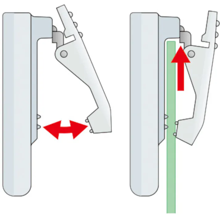 【CAINZ-DASH】オープン工業 U型名札 U-60 U-60【別送品】