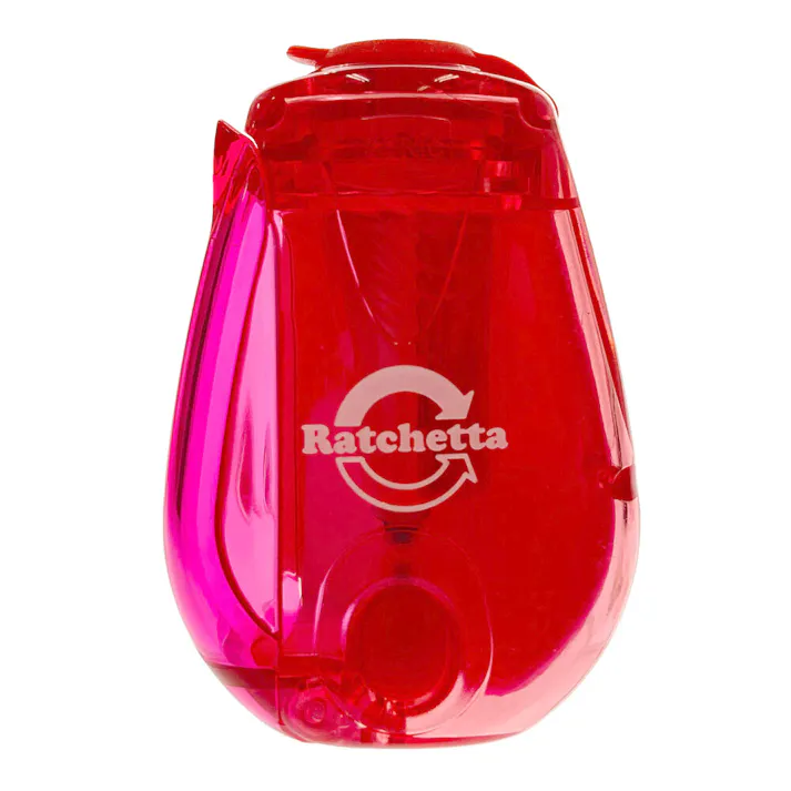 ラチェッタ ハンディ鉛筆削り お知らせ機能付き ピンク