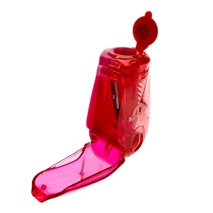 ラチェッタ ハンディ鉛筆削り お知らせ機能付き ピンク