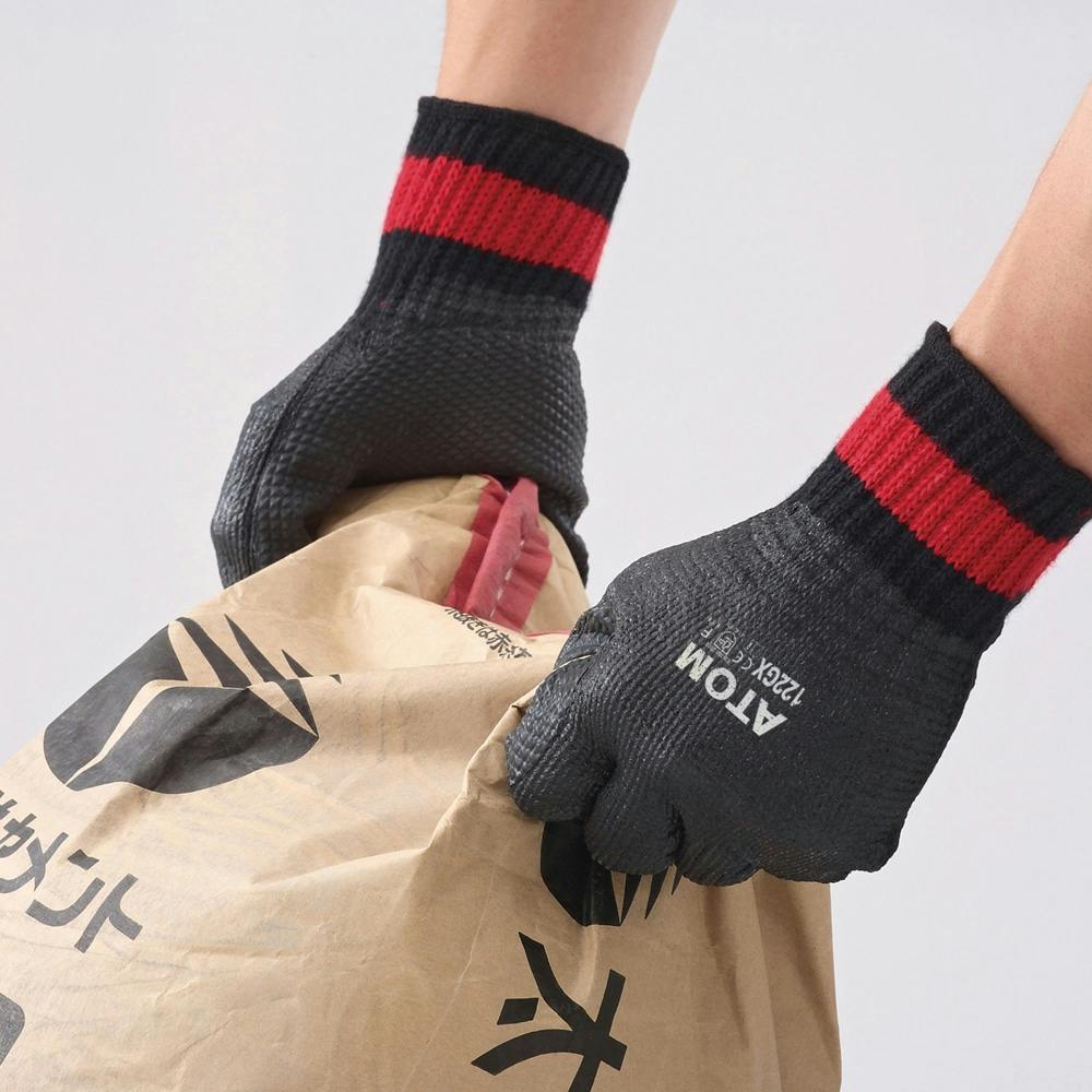 122 ゴム張り手袋 クロベエ | 作業着・作業服・安全靴 通販