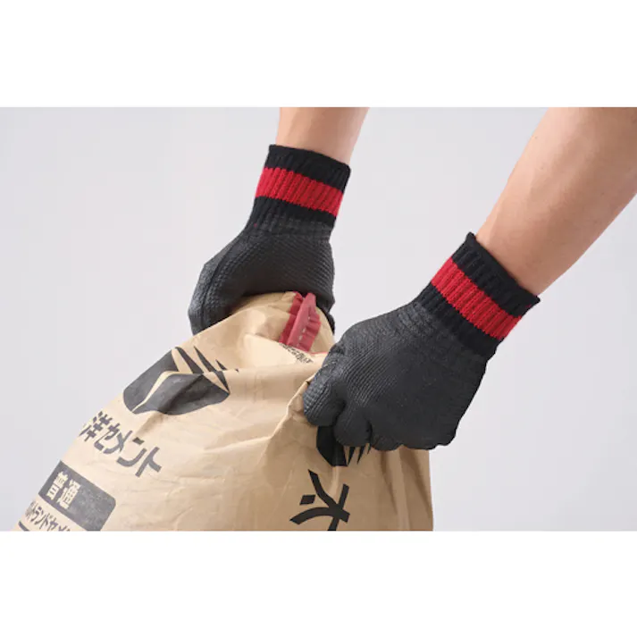 【CAINZ-DASH】アトム ゴム張り クロベエ 3双組 122GX-3P【別送品】