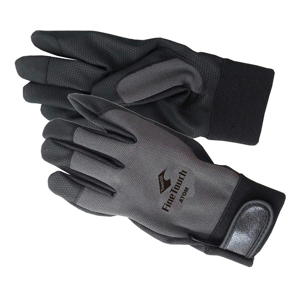 PHENIX（エレッセの手袋おまけ） 男性用Lサイズ 白×ダークグレー