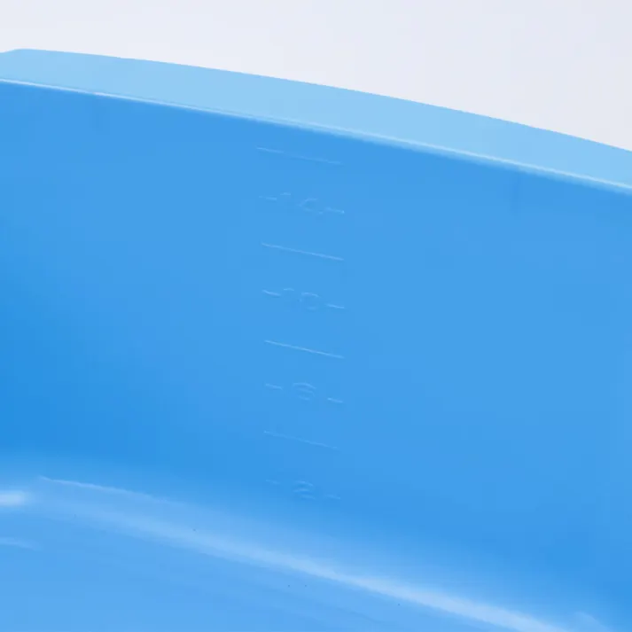 アロン 散布桶D型 ブルー 17L