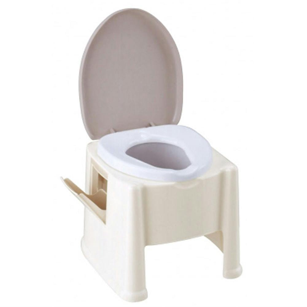 安寿 介護椅子ポータブルトイレ／災害時トイレ - トイレ関連用品