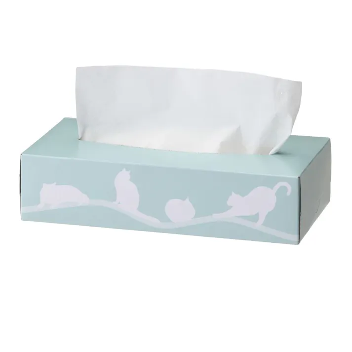 キャットデザインティッシューボックス 150組 5箱入