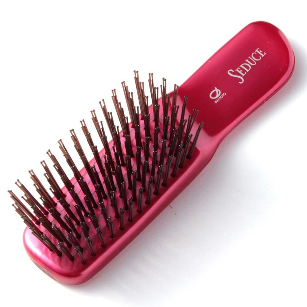 池本刷毛工業 セデュウス ヘアケアブラシ レッド 1本 | コスメ