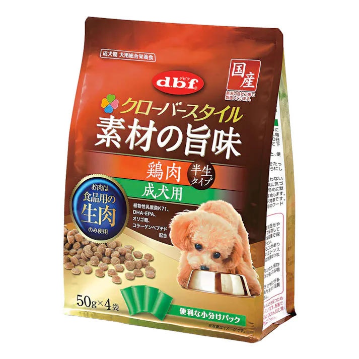 クローバースタイル素材の旨味鶏肉 成犬用200g
