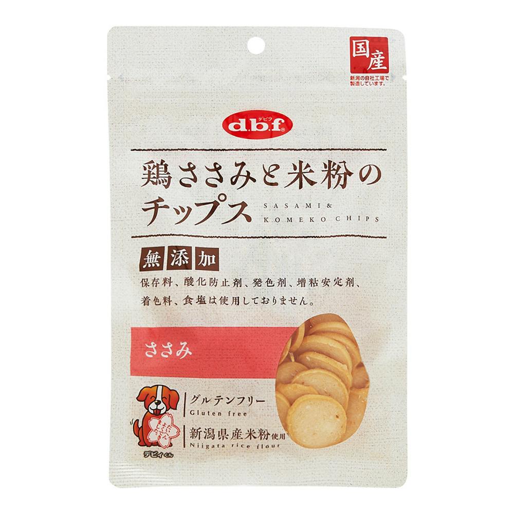 デビフ 鶏ささみと米粉のチップス ささみ 50g(販売終了
