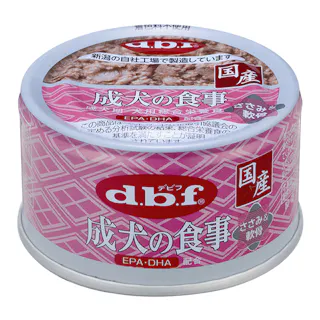 d.b.f 成犬の食事 ささみ&軟骨 85g