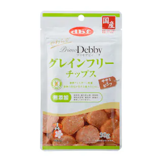 dbf プリモデビィ グレインフリーチップス ササミ&ビーフ 30g