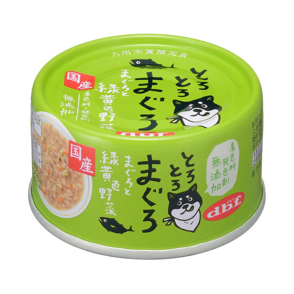 とろとろまぐろ まぐろと緑黄色野菜 60g 犬用ウェットフード(缶) とろとろまぐろ まぐろと緑黄色野菜 60g 犬用ウェットフード(缶)