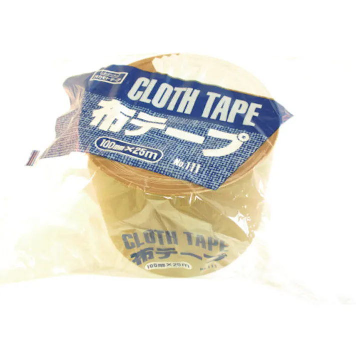 【CAINZ-DASH】オカモト粘着製品部 布テープ No.111 111-100【別送品】