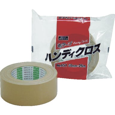 【CAINZ-DASH】オカモト粘着製品部 布テープハンディクロス　Ｎｏ．４５１ 451-50【別送品】