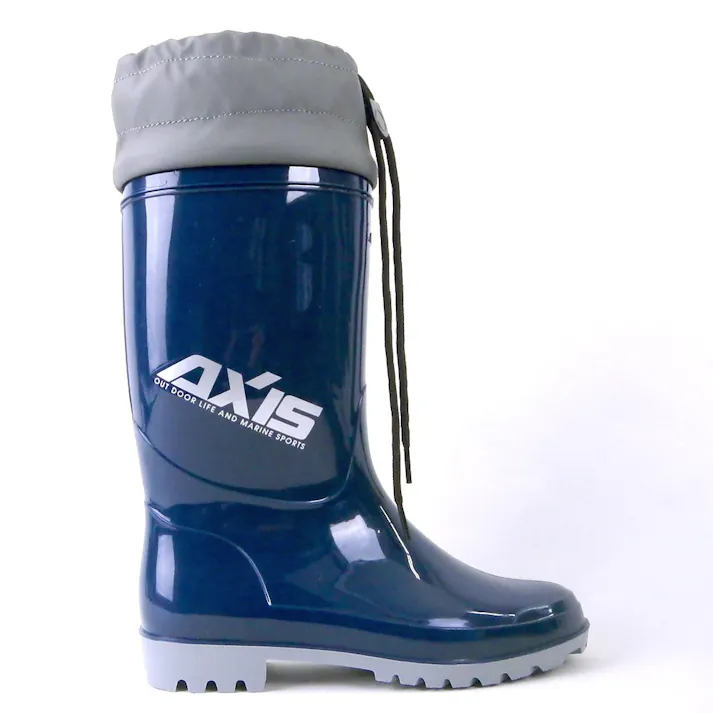 アクシスM-001 耐油カラーブーツ ネイビー M 25.0cm(販売終了)