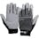 【CAINZ-DASH】おたふく手袋 超重作業用マイクロファイバー手袋＋シリコンゴム　グレー　３Ｌ K-86-GR-3L【別送品】