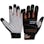【CAINZ-DASH】おたふく手袋 重作業用マイクロファイバー手袋　ブラック×ブロンズ　Ｌ K-85-BK/BL-L【別送品】