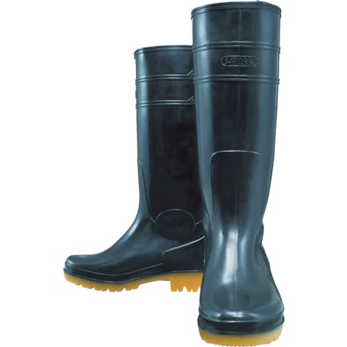おたふく手袋 耐油長靴ロングタイプ 黒 25.5 JW708-BK-255 厨房用長靴 おたふく手袋 耐油長靴ロングタイプ 黒 25.5 JW708-BK-255 厨房用長靴