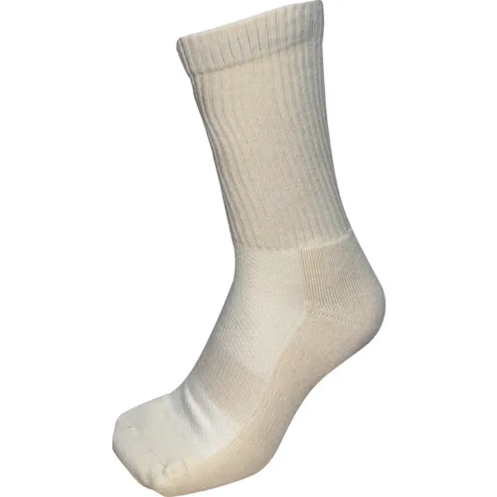 【CAINZ-DASH】おたふく手袋 クッションパイルソックス先丸2足組 オフホワイト L S-810-OW-L【別送品】