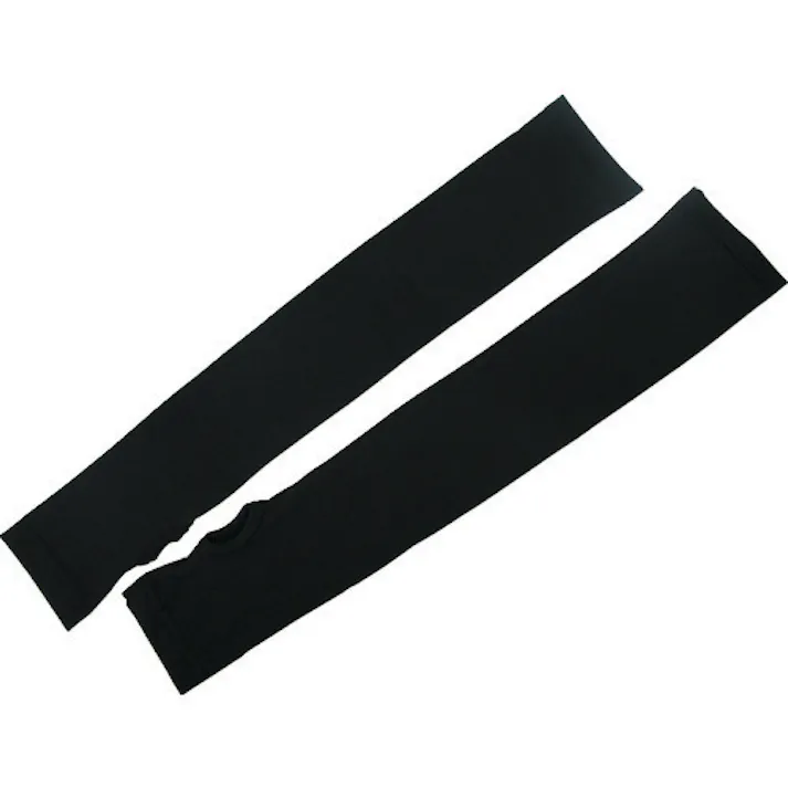 【CAINZ-DASH】おたふく手袋 BT冷感 パワーストレッチ レディースアームカバー ブラック JW-617-BK【別送品】