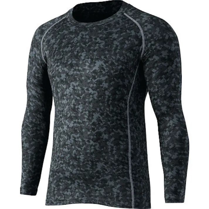 【CAINZ-DASH】おたふく手袋 BTパワーストレッチ クルーネックシャツ 迷彩 S JW-174-ME-S【別送品】