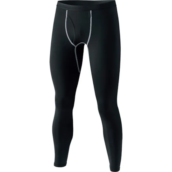 【CAINZ-DASH】おたふく手袋 BTパワーストレッチ 前開きロングタイツ ブラック M JW-165-BK-M【別送品】