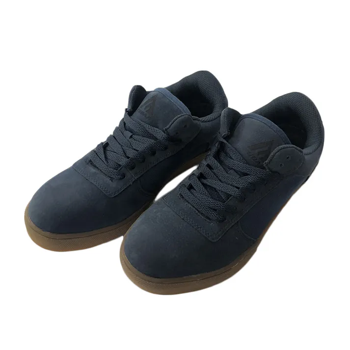 ワークシューズローカット ネイビー 24.5cm