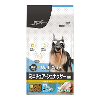 ウェルケア ミニチュア・シュナウザー専用 2.7kg