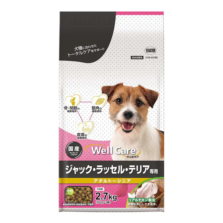 ウェルケア ジャックラッセルテリア専用 2.7kg