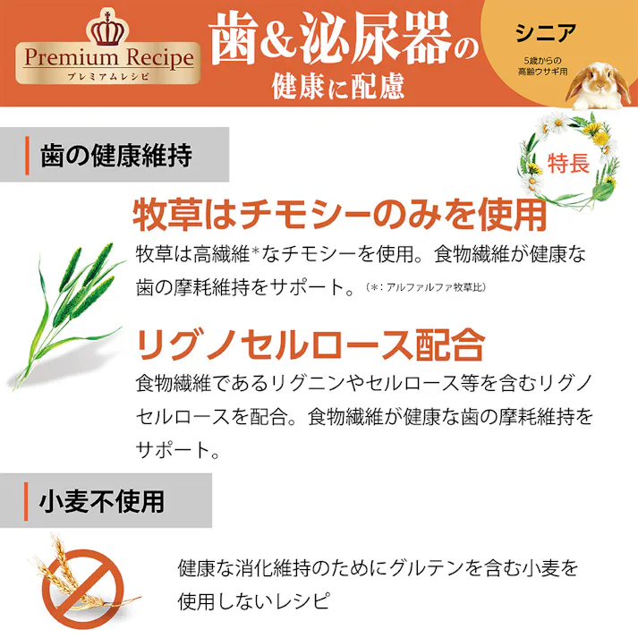 プレミアムレシピ 歯&泌尿器配慮 シニア 900g