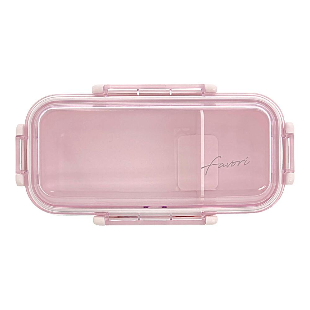 ランチボックス二段 ピンク 600ml | 弁当箱・水筒 通販