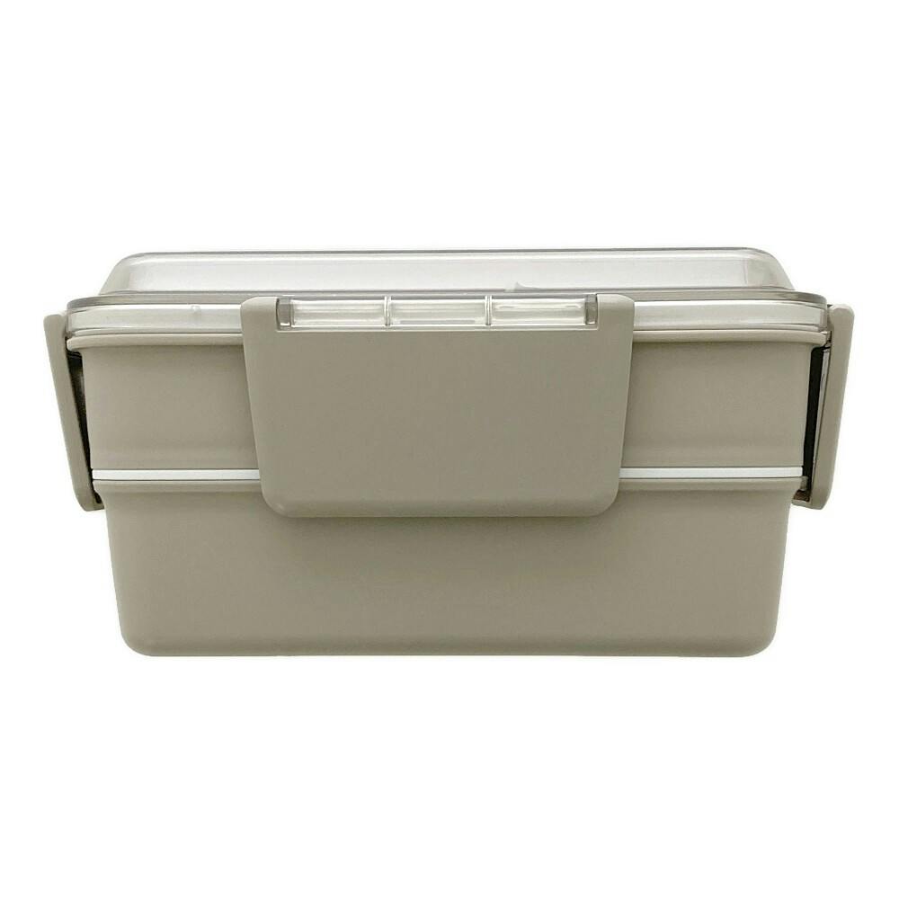 ランチボックス2段 モカ 600ml | 弁当箱・水筒 通販 | ホームセンター