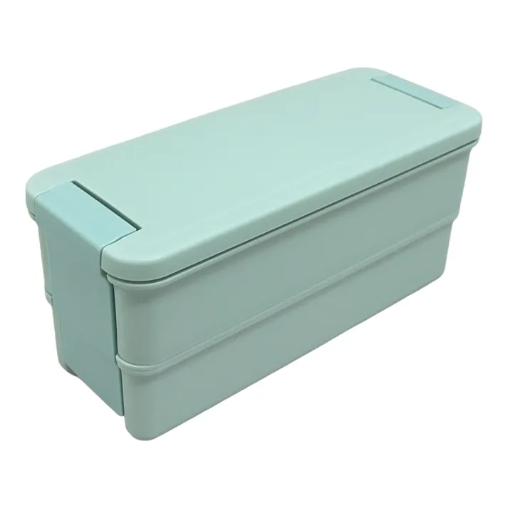 ランチボックス2段 650ml ミントグリーン