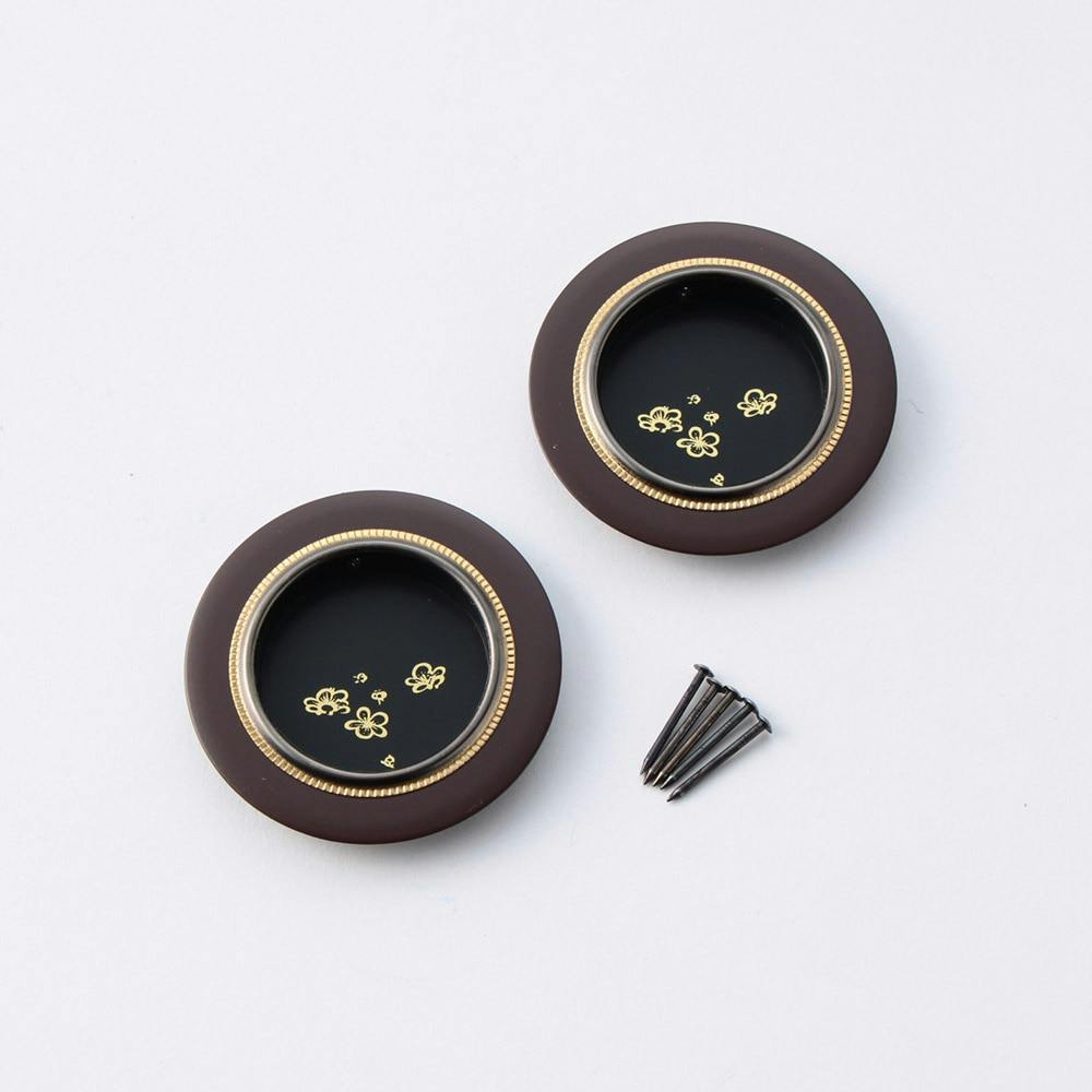 襖金具 戸引手・高級襖引手（三星）